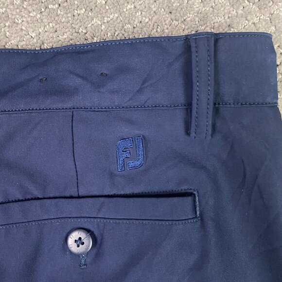 FootJoy Golf Shorts Men's 40 Navy Blue Performance Wear Stretch 10" Inseam - Picture 5 of 13
